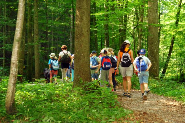 Teufelsgraben Kinder wandern ©Hans Ziller