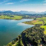 Wallersee Seekirchen Alpenblick ©P. Sütö