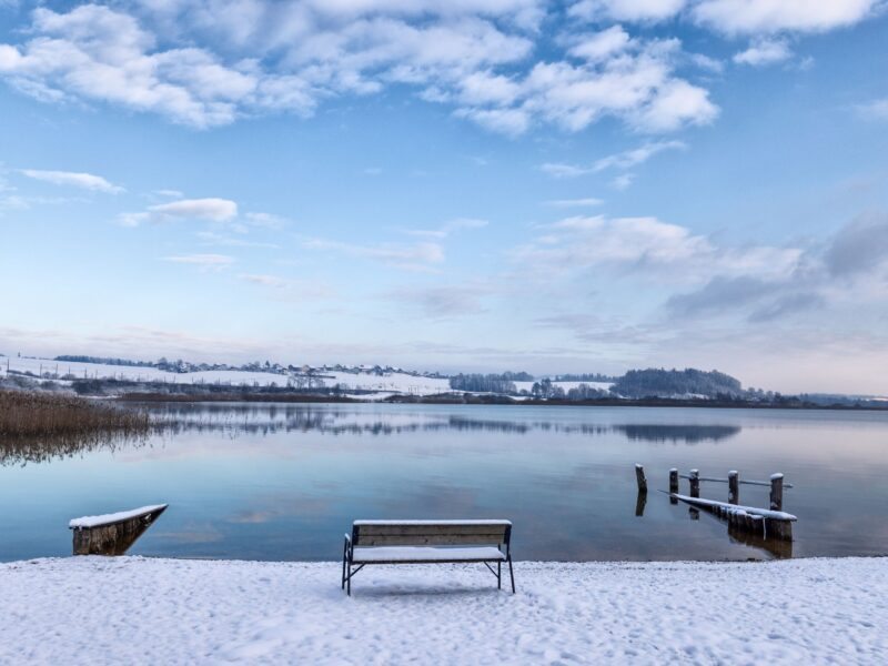 Winter Strandbad Seekirchen (c) Ernest Stierschneider